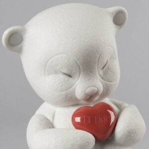 lladrò roby orso coraggioso figurina dettaglio