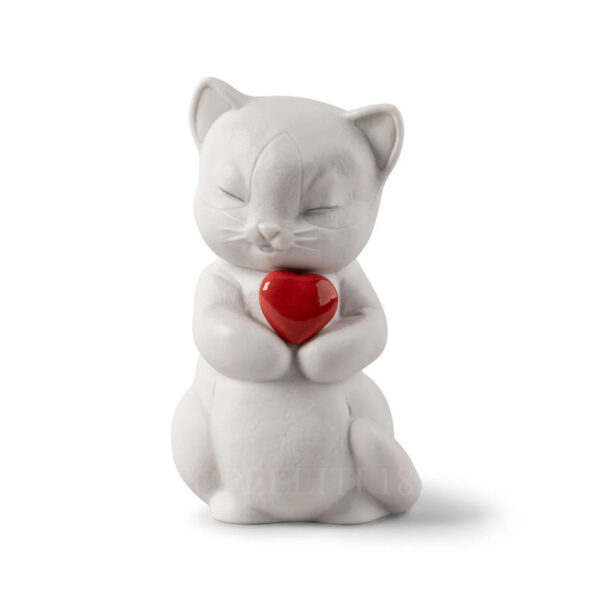 lladrò whiskers gattino giocherellone figurina