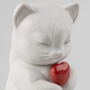 lladrò whiskers gattino giocherellone figurina dettagli