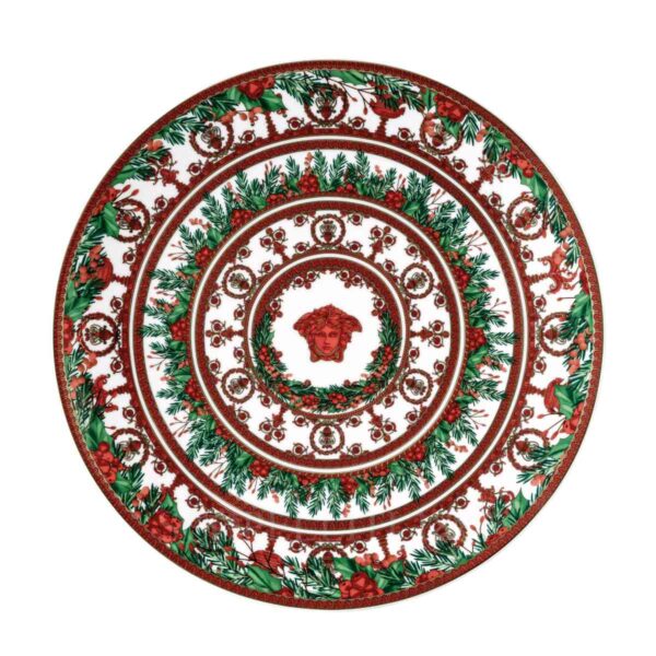 versace piatto di natale i love baroque holiday
