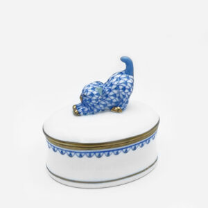 scatolina con gattino herend