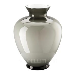 rosenthal vaso in vetro gianna grigio