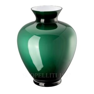 rosenthal vaso in vetro gianna verde