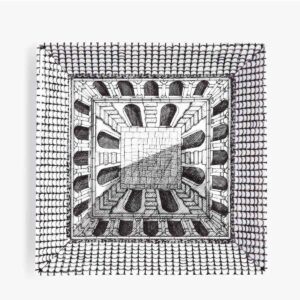 fornasetti posacenere architettura