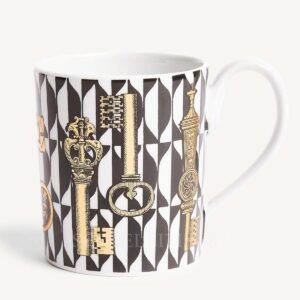 fornasetti mug chiavi oro
