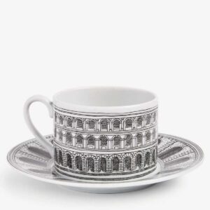 fornasetti tazza tè architettura