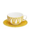 Hermès Soleil d’Hermès Set 2 Tazze colazione con piattini 35 cl