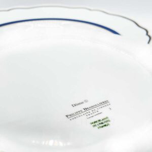 servizio piatti phillippe deshoulieres dome blue