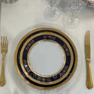 servizio piatti phillippe deshoulieres orsay blu