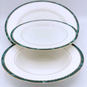 servizio piatti royal bone china emerald