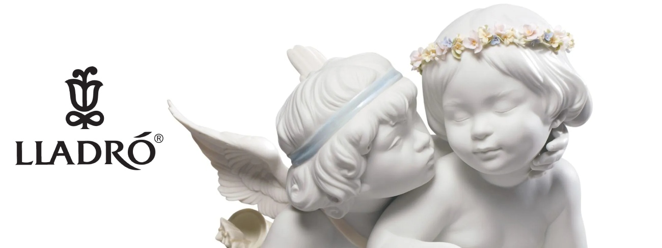Lladrò Scultura Romanticismo sul lago - Porcellana Artistica Napoli