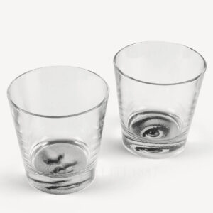 fornasetti bicchieri bocca e occhio