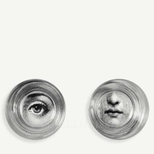 fornasetti bicchieri bocca e occhio