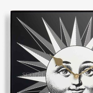 fornasetti grande sole orologio da parete