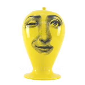 fornasetti vaso antipatico giallo
