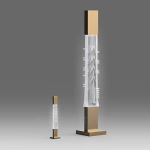 venini arnaldo pomodoro stele lumi
